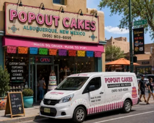 Giant popout jumpout cakes delivered in New Mexico