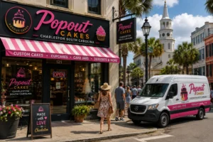 Giant popout jumpout cakes delivered in South Carolina