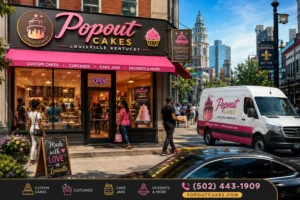 Giant popout jumpout cakes delivered in Kentucky